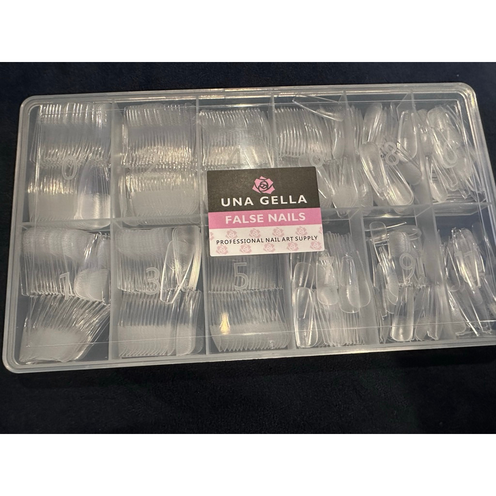 Women's UNA GELLA Clear Press-On Nails One Size - Picture 4 of 5